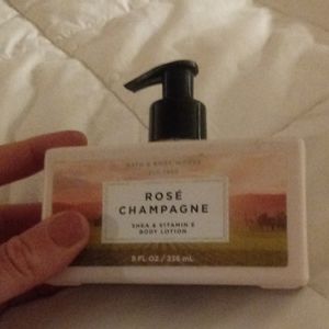 Rose Champagne Lotion. Bath and Body Works